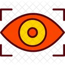 Ojo Ojos Rojos Visible Icon