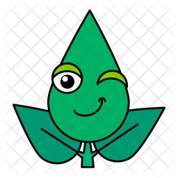 Ojo arrugado Emoji Icono