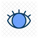 Ojo azul  Icono