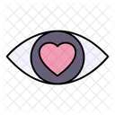 Ojo De Amor Ojo Romantico Ojo Icon