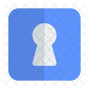 Ojo de cerradura  Icono