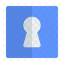 Ojo de cerradura  Icono