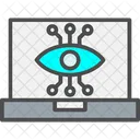 Ojo de computadora  Icono