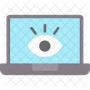 Ojo de computadora  Icono