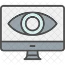 Ojo de computadora  Icono