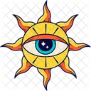 Ojo de sol  Icono