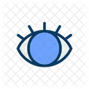 Ojo azul  Icono