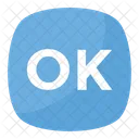 Ok Emoji Button Icon