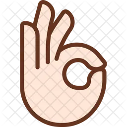 OK gesture  Icon