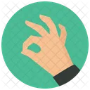 Ok Hand Sign Icon