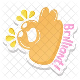 Ok Sticker  Icon