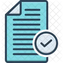 Okay Document Register Icon