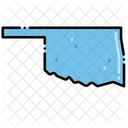 Oklahoma States Location Icône