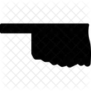 Oklahoma-Karte  Symbol