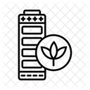 Öko-Batterie  Symbol