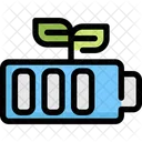 Ökologische Batterie  Symbol