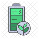 Öko-Batterie  Symbol