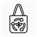 Öko-Einkaufstasche  Symbol