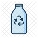 Öko-Flasche  Symbol