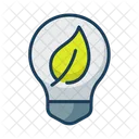 Oko Gluhbirne Grune Energie Grun Icon