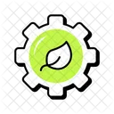 Okomanagement Oko Einstellung Okologie Management Symbol