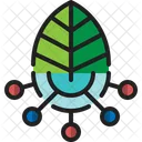 Smart Farm Zukunft Digital Symbol