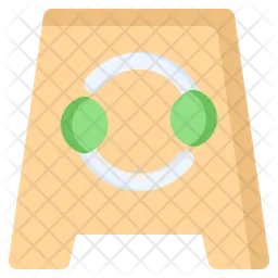 Öko Recycling Vorsicht  Symbol