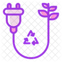 Öko-Stecker  Symbol