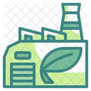 Ökologie Fabrik  Symbol