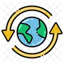 Okologische Integration Global Globus Symbol