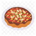 Okonomiyaki Cuisine Food Icon