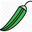 Okra Vegetable Food Symbol