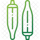 Okra Vegetable Lady Finger Symbol