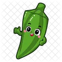 Okra  Icon