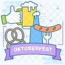 Volksfest Oktoberfest Folk Festival Icon