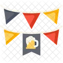 Oktoberfest-Girlande  Symbol