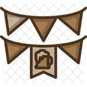 Oktoberfest-Girlande  Symbol