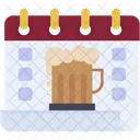 Oktoberfest Date Calendar Icon