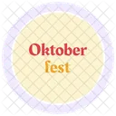 Placa da oktoberfest  Icon