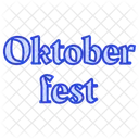 Oktoberfest sign  Icon