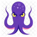 Krake Tier Meer Symbol