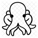 Krake Tier Meer Symbol