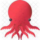 Krake Tier Meer Symbol