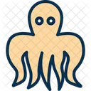 Krake Ozean Meeresfruchte Symbol
