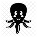 Krake Tier Meer Symbol