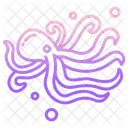 Krake Meerestier Tier Symbol