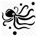 Krake Meerestier Tier Symbol