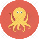 Oktopus Meeresfruchte Oktopus Icon