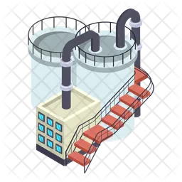 Öl Industrie  Symbol
