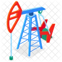 Olindustrie Olraffinerie Olpumpe Icon